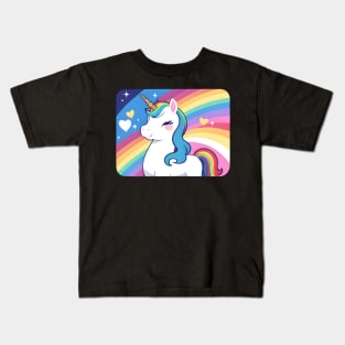 Unicorn Rainbow 04 Kids T-Shirt